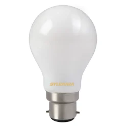 Sylvania LED-pære, B22, 7 W, 827, frostet, ikke dimbar| B22 Pærer