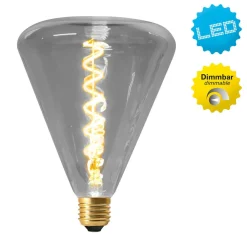 Näve LED-pære Dilly E27 4 W 2 200 K, dimbar, grå| Dimbar Led-Pære|Dimbar Led-Pære