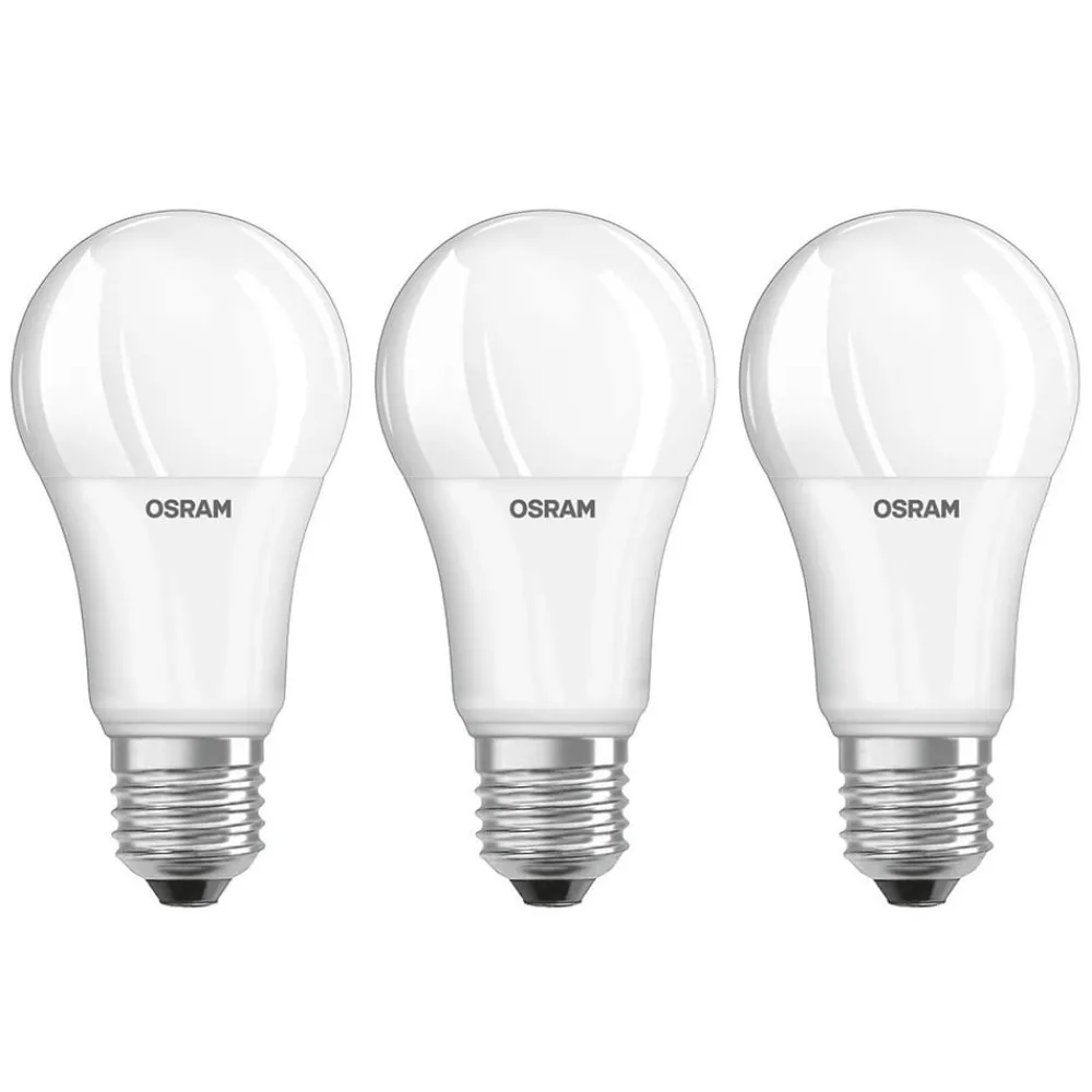 OSRAM LED-pære E27 13 W, universalhvit, 3 stk| E27 Pærer