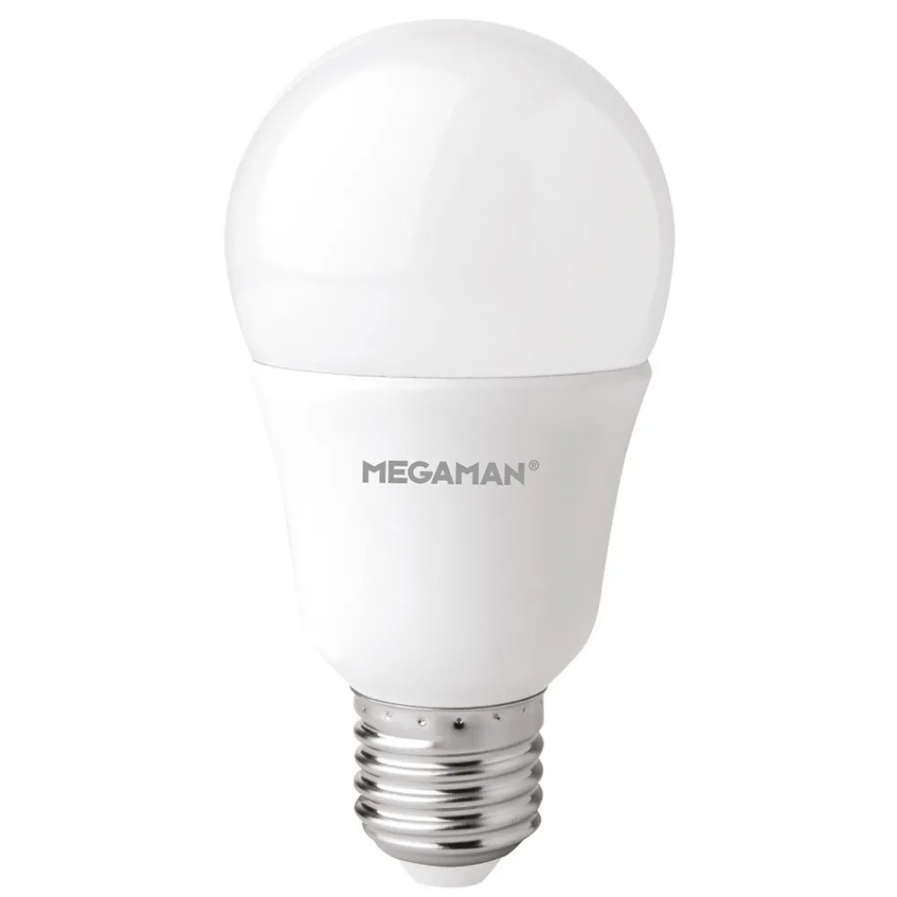 MEGAMAN LED-pære E27 A60 11 W 2 700 K, varmhvit| E27 Pærer