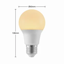 Arcchio LED-pære E27 A60 4,9W 3 000 K opal 3 stk Online