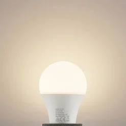 Arcchio LED-pære E27 A60 9,5W 3 000 K opal 6 stk Outlet