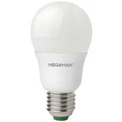 MEGAMAN LED-pære E27 A60 9,5W, varmhvit| E27 Pærer