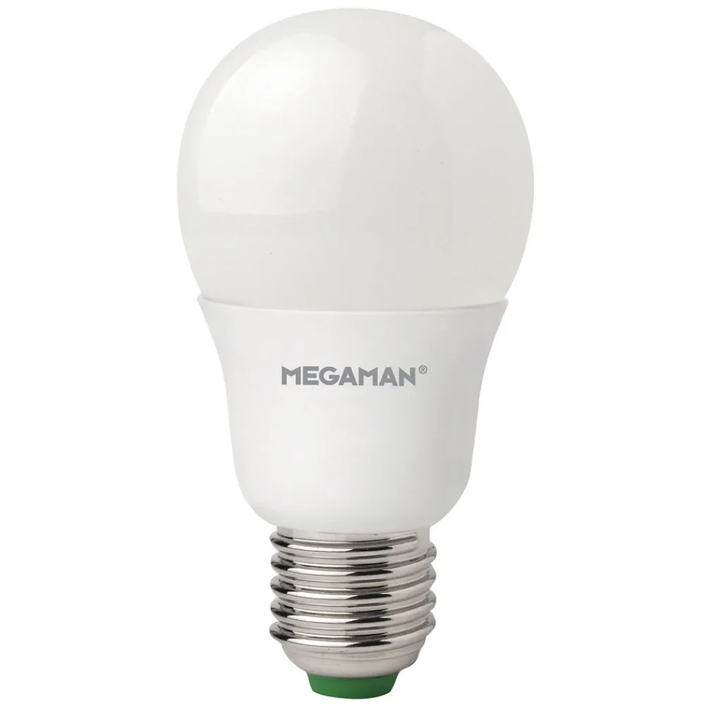 MEGAMAN LED-pære E27 A60 9,5W, varmhvit| E27 Pærer
