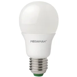 MEGAMAN LED-pære E27 A60 5,5W, varmhvit| E27 Pærer|Led-Pærer