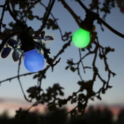 STAR TRADING LED-pære E27 for lyslenker, bruddsikker, blå Hot