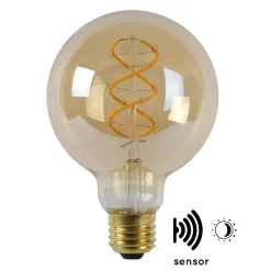 Lucide LED-pære E27 globe 4 W 2 200 K rav sensor New