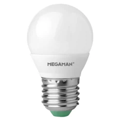 MEGAMAN LED-pære E27 Miniglobe 5,5W, varmhvit| E27 Pærer|Led-Pærer