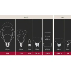 Paulmann LED-pære E27 11,5W filamentpære 2 700 K, klar| E27 Pærer|Filament Pærer
