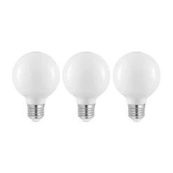 Arcchio LED-pære E27 4W G80 2 700 K dimbar opal 3 stk New
