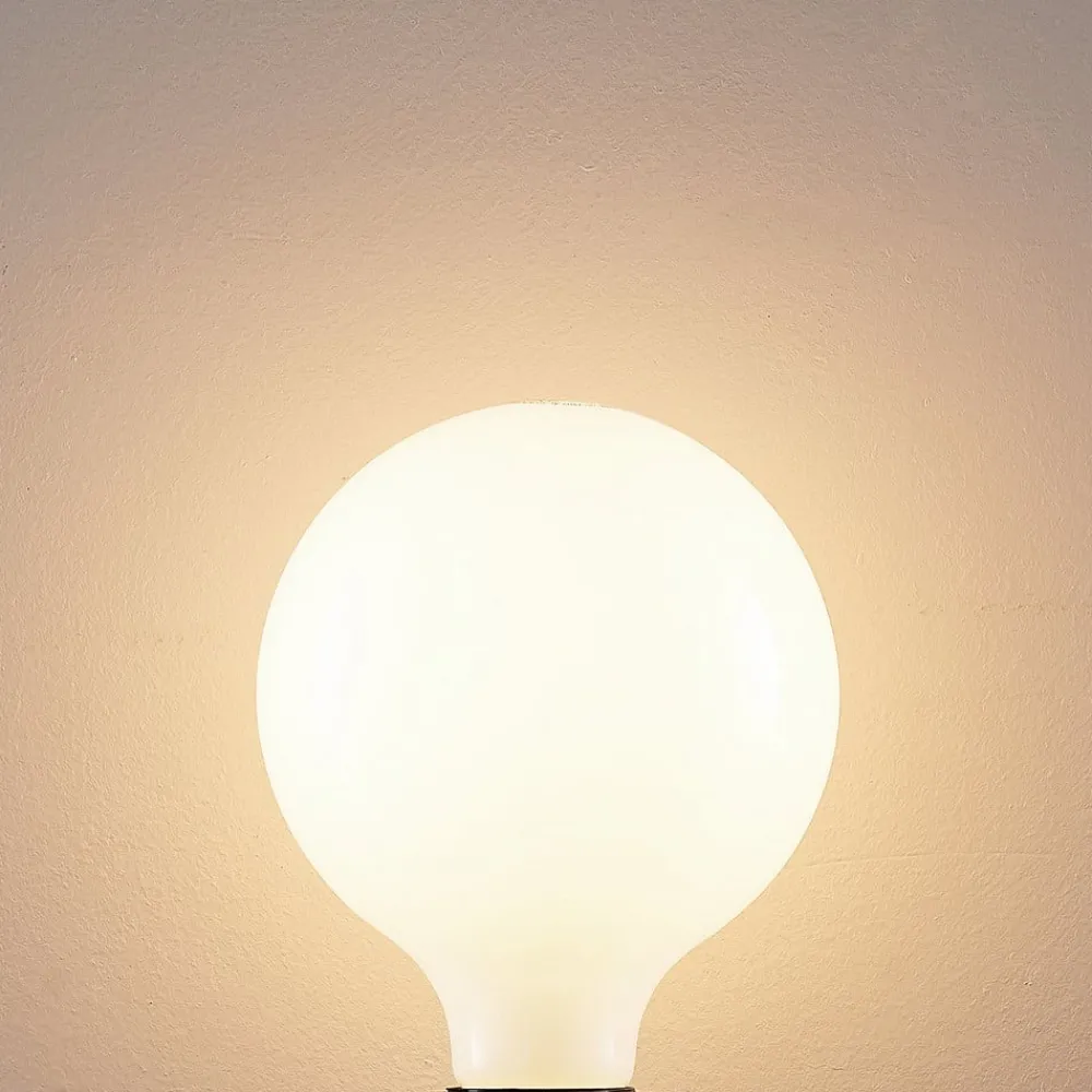 Arcchio LED-pære E27 8W 2 700 K G125 dimbar opal 2stk| Dimbar Led-Pære|Dimbar Led-Pære