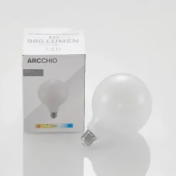 Arcchio LED-pære E27 8W 2 700 K G125 dimbar opal 2stk| Dimbar Led-Pære|Dimbar Led-Pære