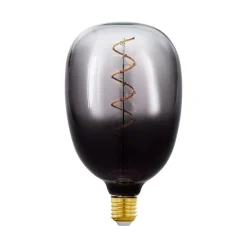 EGLO LED-pære E27 4W T120 1800K Filamentpære røykfarget dimbar| Dimbar Led-Pære|Dimbar Led-Pære