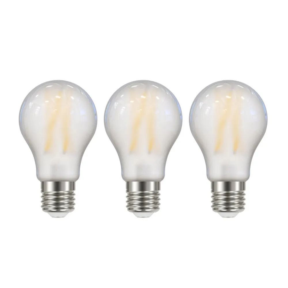 Arcchio LED-pære Filament matt E27 A60 3,8W 2700K 806 lm 3er New