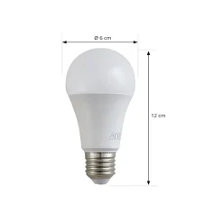 Arcchio LED-pære, opal, E27, 3,8 W, 4000K, 806 lumen| E27 Pærer|Led-Pærer