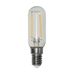 STAR TRADING LED-pære T25, E14, klar, glødetråd, 1,8 W, 2700 K Best