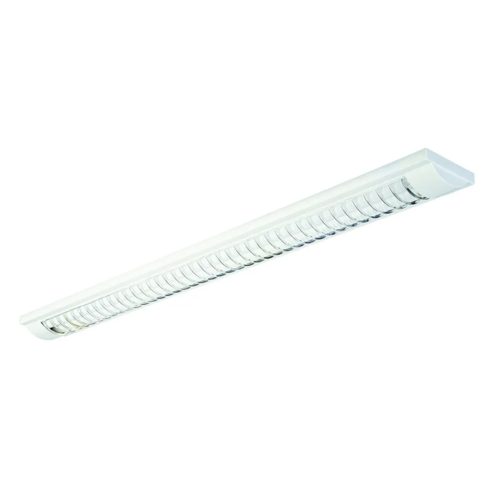 G & L Handels GmbH LED-rasterlampe 444 med G13/T8, hvit| Butikkbelysning