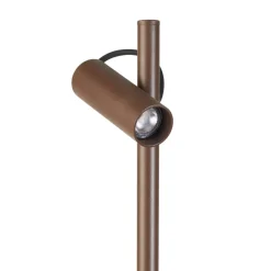 LEDS-C4 Juncus LED-spot med jordspyd, brun, 3 000 K New