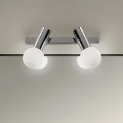 LEDS-C4 Mist vegglampe til bad 2 lys krom