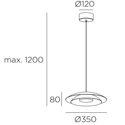 LEDS-C4 Noway Small Light for Life sentral, gull| Smarthus Belysning