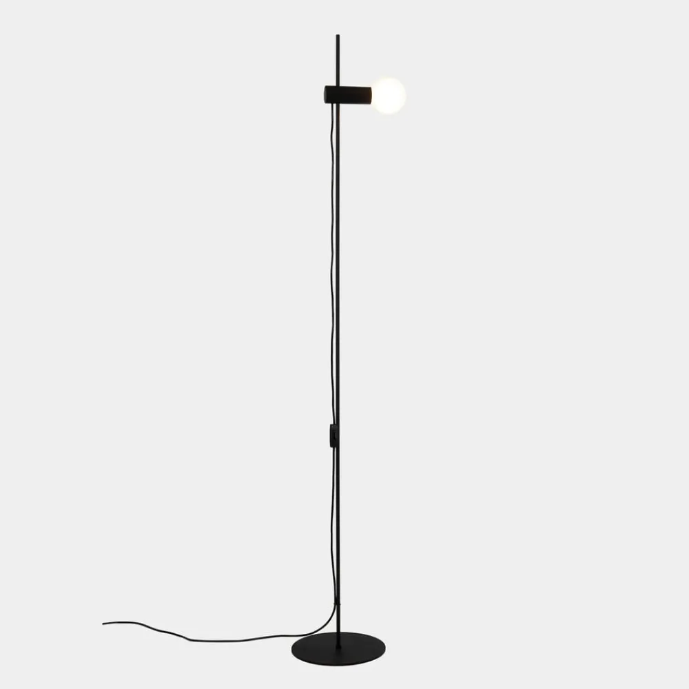 LEDS-C4 Nude Single gulvlampe E27 svart| Gulvlamper