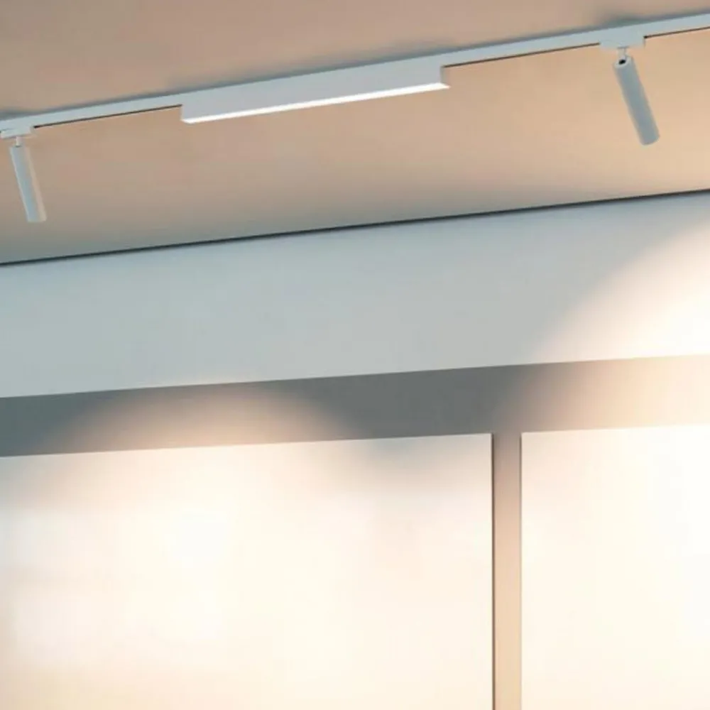 Molto Luce LED-skinnelys V-Line Volare, 11W hvit 940| Skinnesystem