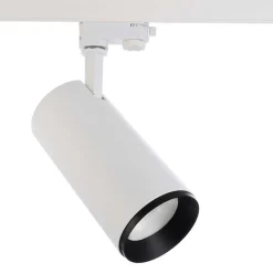 Deko-Light LED-skinnespotter Lucea 3 faser 30 W hvit Best