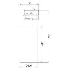 Deko-Light LED-skinnespotter Lucea 3 faser 30 W hvit Best