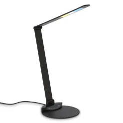 Briloner LED-skrivebordslampe Haiti touchdim CCT svart| Kontorbelysning