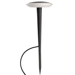 Deko-Light LED-sokkellampe Bermuda med jordspyd svart-grått New