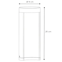 Lucide LED-sokkellampe Combo i flott design, 25 cm Outlet