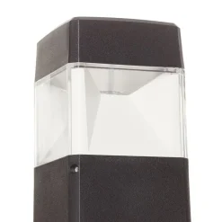 Fumagalli LED-sokkellampe Elisa 500 svart, klar, 10W CCT| Kommersiell Utebelysning|Led-Utendørs
