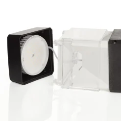 Fumagalli LED-sokkellampe Elisa 500 svart, klar, 10W CCT| Kommersiell Utebelysning|Led-Utendørs