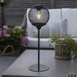 STAR TRADING LED-solcelle-bordlampe Sunlight heklet Outlet