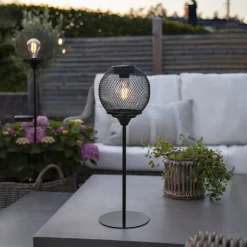 STAR TRADING LED-solcelle-bordlampe Sunlight heklet Outlet