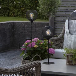 STAR TRADING LED-solcelle-bordlampe Sunlight heklet Outlet