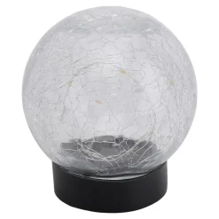 Näve LED-solcelledekolampe 5248203 av glass, 3 stk| Solcellelamper