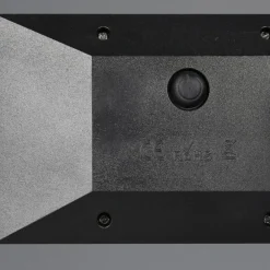 Reality Leuchten LED-solcelledrevet spotlight Festival, svart matt, RGB, sensor| Utespotter