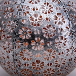 Näve LED-solcellelampe 52854, sølv, metall, 20 cm, IP44, sett med 2 stk Hot