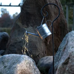 STAR TRADING LED-solcellelampe Dew Drop Water Can Best