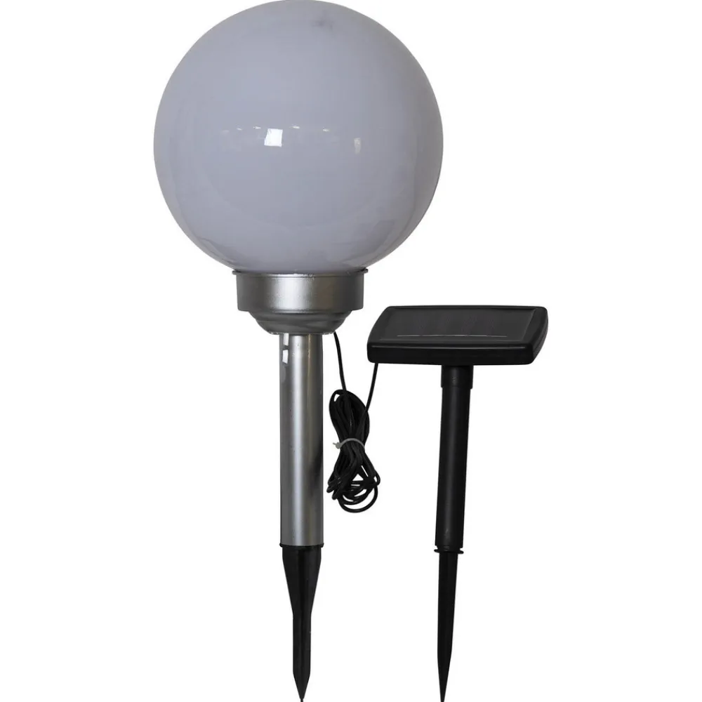 STAR TRADING LED-solcellelampe Lunay, roterende lyskilde Best