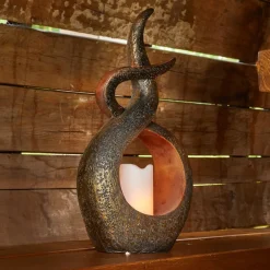 Näve LED-solcellelampe Oriental stearinlysimitasjon| Solcellelamper