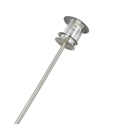 Lindby LED-solcellelampe Sumaya, stål, 65 cm høy, jordspyd Outlet