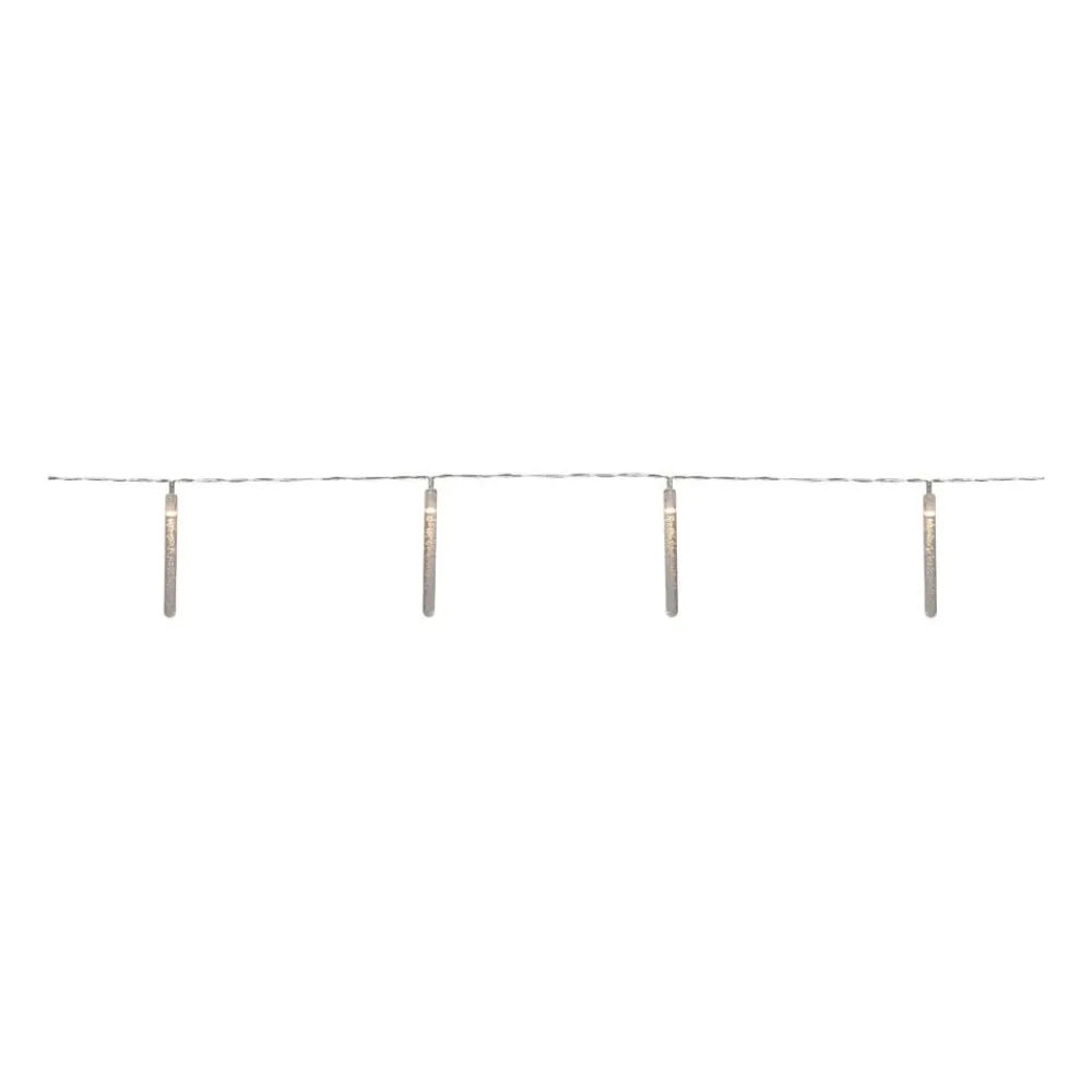 STAR TRADING LED-solcellelenke Bubbly, 10 lyskilder, varmhvit| Dekorasjonsbelysning|Solcellelamper