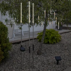 STAR TRADING LED-solcellelys Boble i 3-pk, varmhvit New