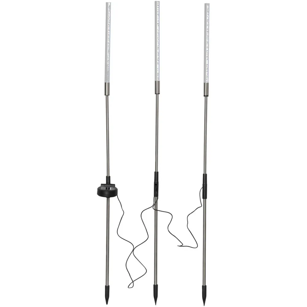 STAR TRADING LED-solcellelys Boble i 3-pk, varmhvit New