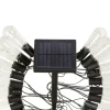 SMART GARDEN LED-solcellelyslenke DecoBulb, 20-flg., gjennomsiktig, IP44 Sale