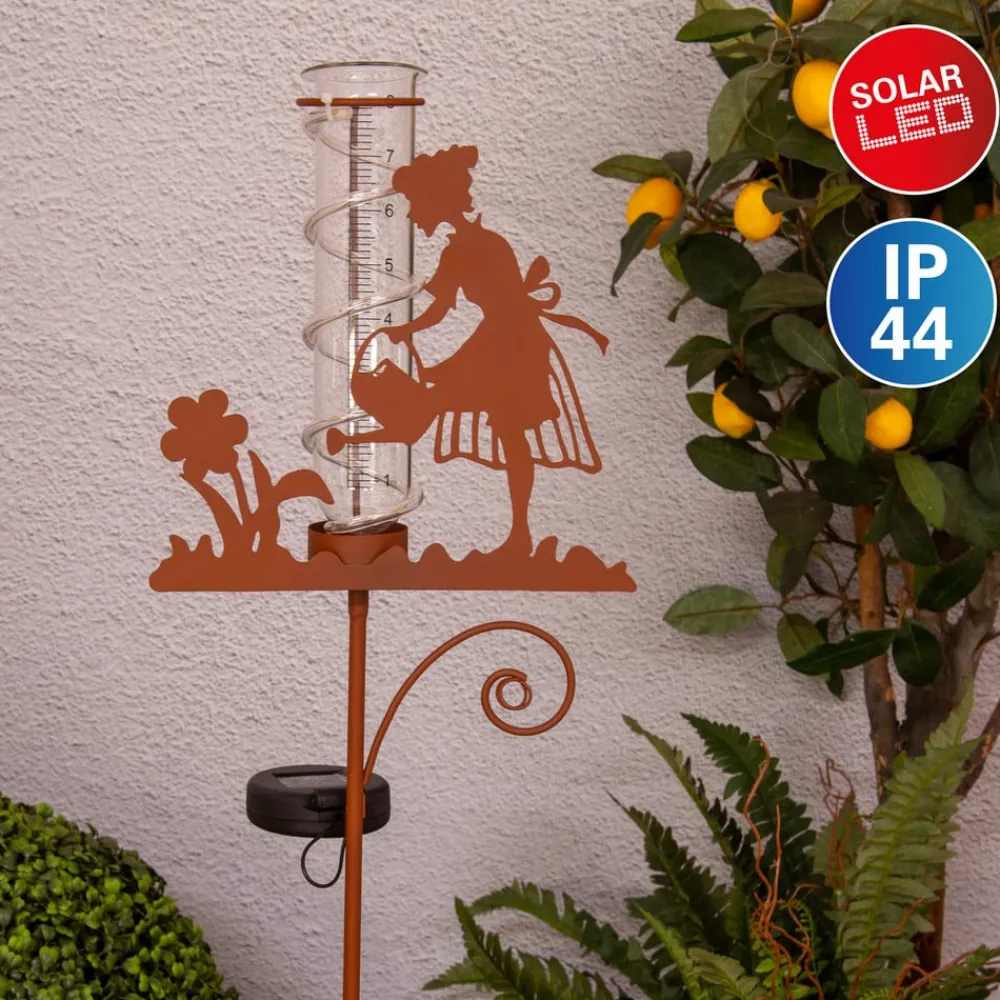 Näve LED-solcelleregnmåler 5282614| Solcellelamper