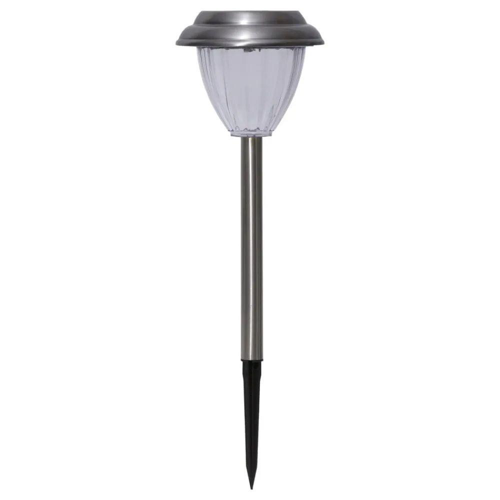 STAR TRADING LED-solcelle-sokkellampe Palma i 4-pk| Solcellelamper