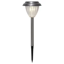 STAR TRADING LED-solcelle-sokkellampe Palma i 4-pk| Solcellelamper